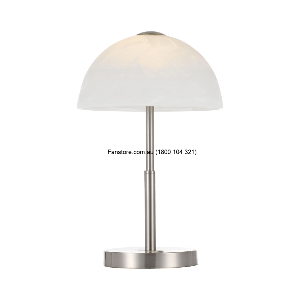 New Product Telbix Australia Marla 7 Watt Dimmable Led Table Lamp Nickel Warm White Marla Tl Nk Wm