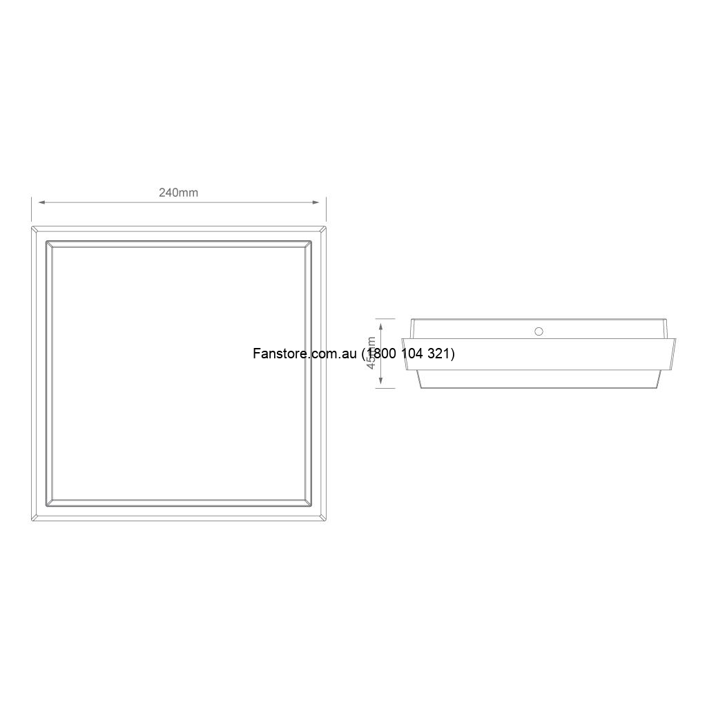 20 watt led ceiling light